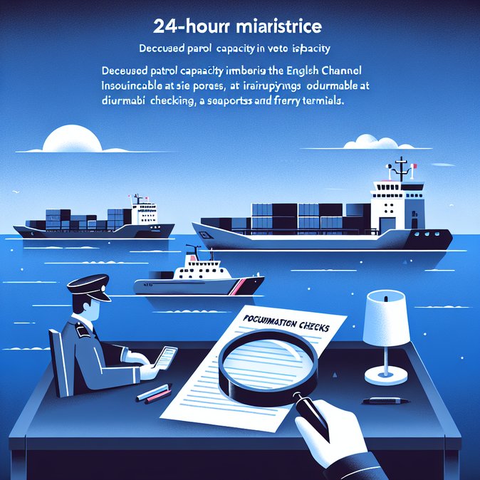 Border Force Maritime officers walk out, risking delays to Channel patrols and migrant processing