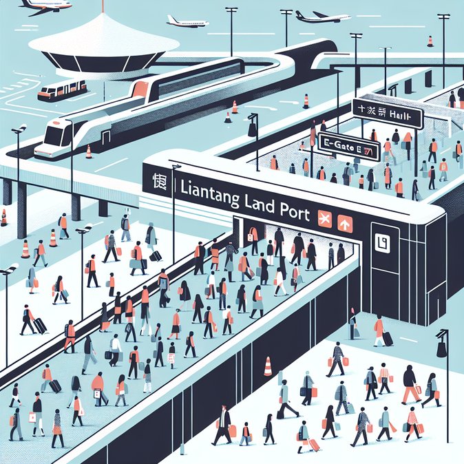 Shenzhen’s Liantang checkpoint hits 3 million crossings; foreign traffic up 35 % in early 2026