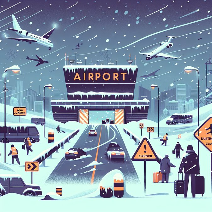 Snowstorm Shuts Srinagar Airport, Disrupts Business Travel Across North India