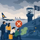 Ryanair cancels 100 flights as Belgian air-traffic-control walk-out hits Irish passengers