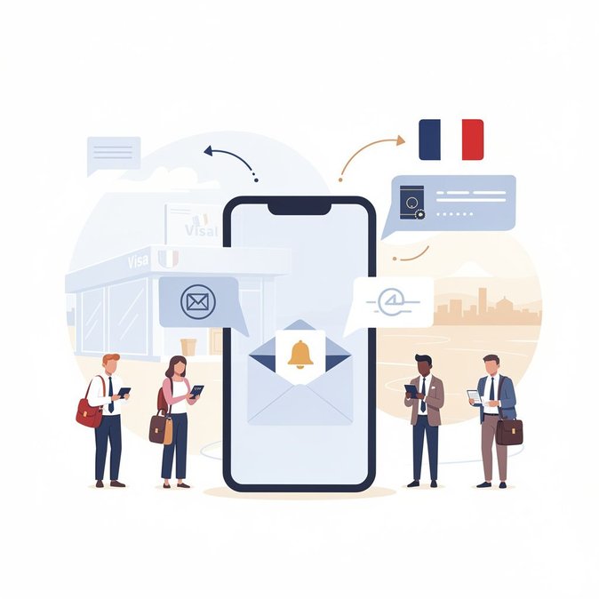 TLScontact تطلق تنبيهات المواعيد الفورية في بيروت مع ارتفاع الطلب على تأشيرات فرنسا