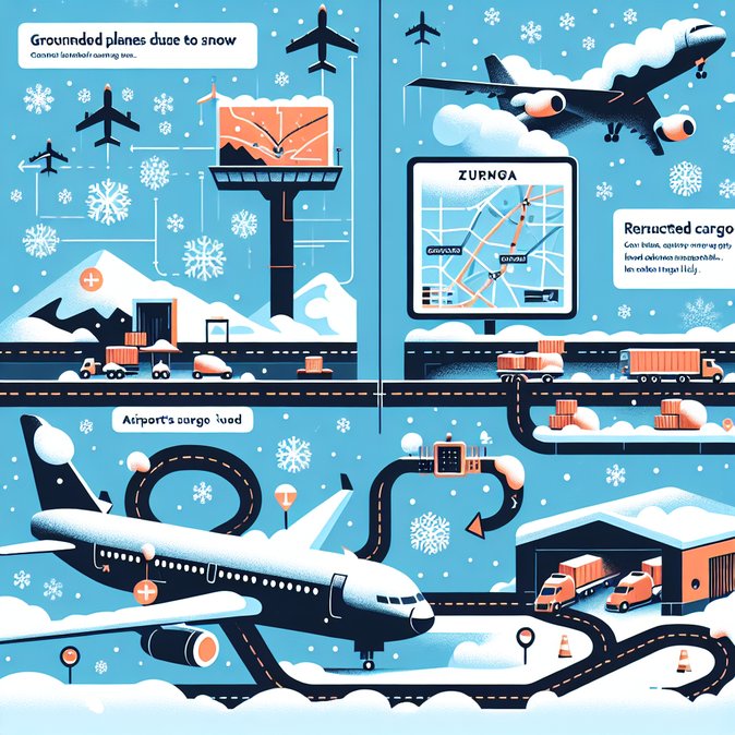 Europe-Wide Snowstorm Cancels 1,400+ Flights; Swiss Travellers Face Knock-On Chaos