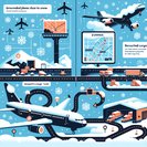 Europe-Wide Snowstorm Cancels 1,400+ Flights; Swiss Travellers Face Knock-On Chaos