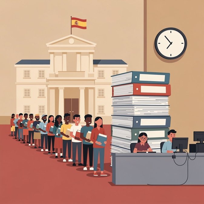 Regularisation Drive Stalls: Two-Thirds of Spain’s One-Million Applications Still Pending