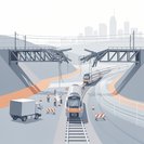 West Coast Main Line chaos after lorry smashes bridge – Midland services diverted
