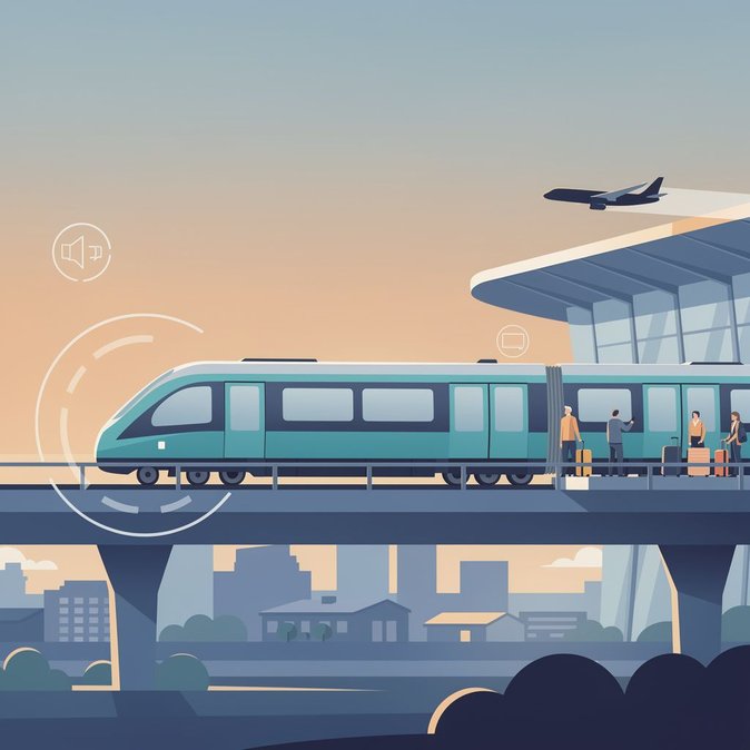 First purpose-built metro train arrives for Western Sydney International Airport