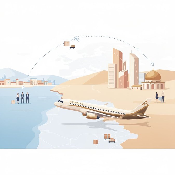 Etihad inaugurates direct Abu Dhabi–Nice service as summer network peaks