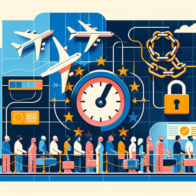 Airlines warn France faces four-hour queues as EU biometric Entry/Exit System hits crunch point