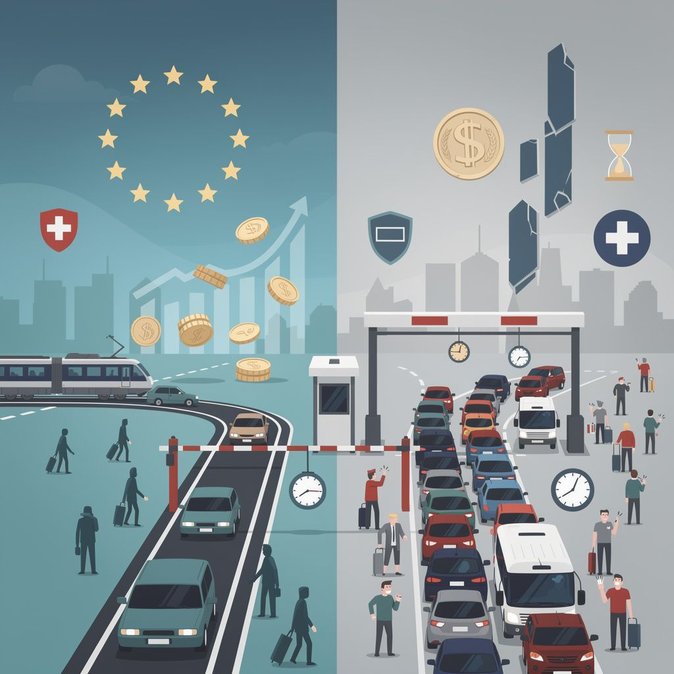 Government Report Quantifies Heavy Economic Toll of Leaving Schengen/Dublin