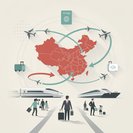 الصين تسجل رقماً قياسياً بـ 369 مليون رحلة عبر الحدود في النصف الأول من 2026 مع ارتفاع الوافدين بدون تأشيرة بنسبة 30%