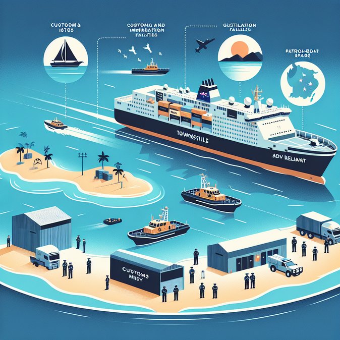Australian Defence Vessel Reliant departs Townsville to strengthen Pacific border security