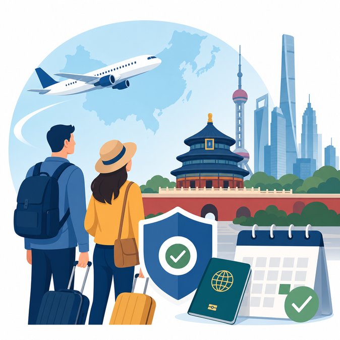 China Extends 30-Day Visa-Free Entry for Australian and New Zealand Citizens Until 31 December 2026