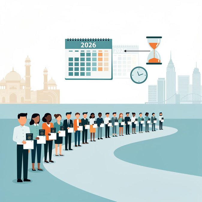 US consulates run out of H-1B visa stamping slots for 2026, pushing Indian professionals into 2027 queue