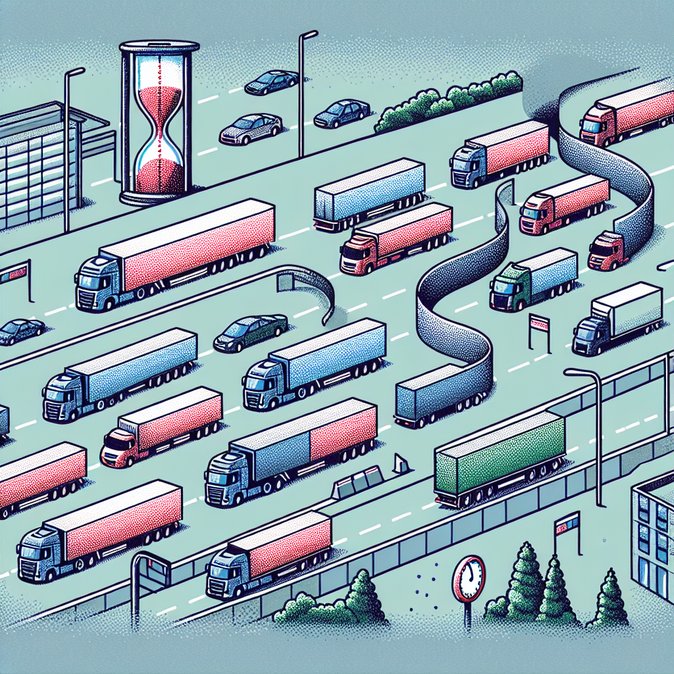 Heavy Queues on A3/A12 as Germany–Netherlands Freight and Holiday Traffic Peaks