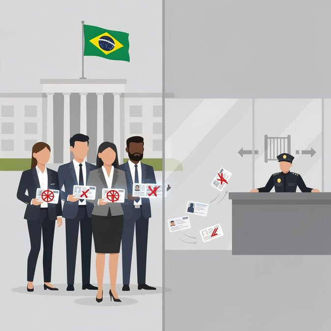 Brazil’s Federal Police Issues Wave of Residency-Loss Notices in One-Day Compliance Blitz