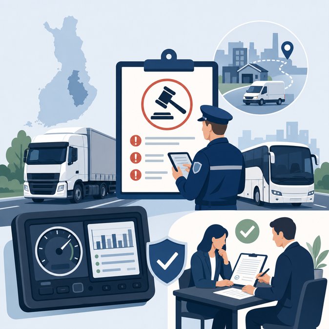 Finland overhauls cabotage enforcement: new fines and digital monitoring start 15 May