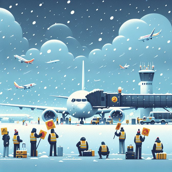 ‘Christmas Flight Crisis’: Strikes and Weather Cause Wave of Delays at Spanish Airports