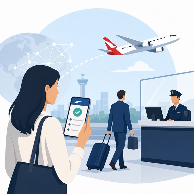 Australia widens digital Incoming Passenger Card pilot to Qantas flights into Melbourne