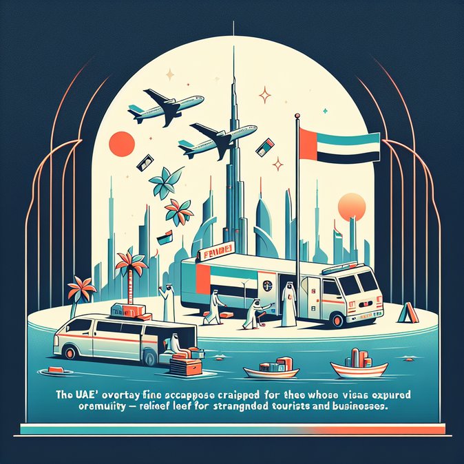 UAE waives all visa overstay fines for tourists trapped by air-space shutdown