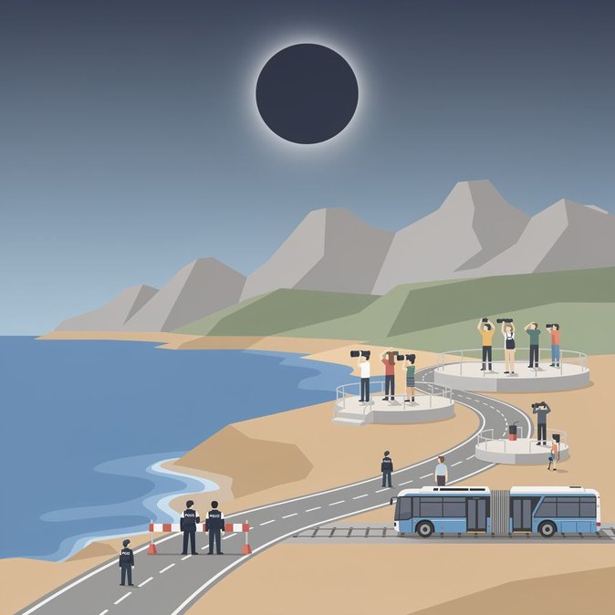 Mallorca to Close Serra de Tramuntana on Eclipse Day to Prevent Tourist Gridlock