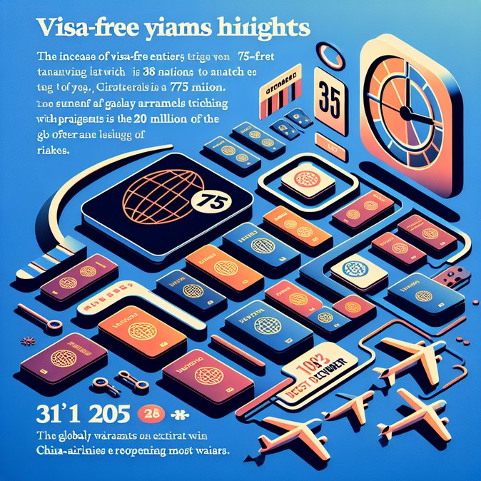 Record inbound bounce as China’s visa-free list hits 75 countries