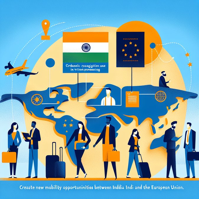 India and EU Finalise Draft of Comprehensive Mobility Pact Covering Work and Study Routes