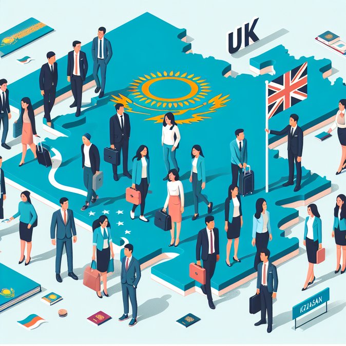 Kazakhstan Launches Talks to Simplify UK Visa Rules for Business and Education