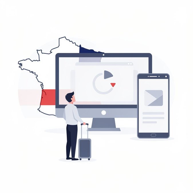 France-Visas portal offline for scheduled maintenance, visa applicants urged to plan around 4-hour outage