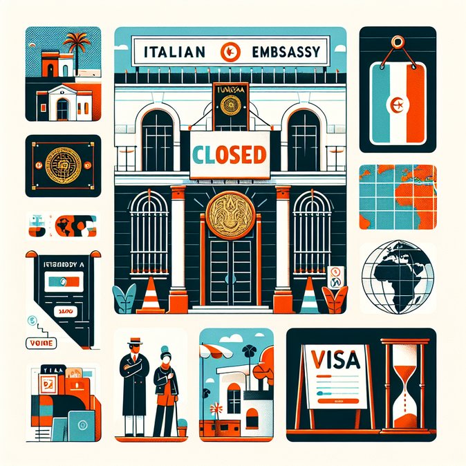 Italian Embassy in Tunis joins global VIS-IT shutdown, pauses visa processing