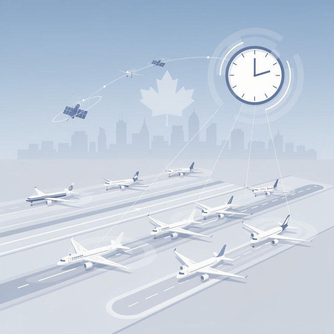 NAV CANADA reports 85 % drop in summer flight delays at major airports