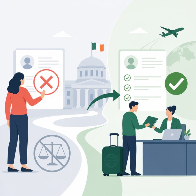 L'Irlande met fin au processus d'appel pour la plupart des refus de visas de court séjour