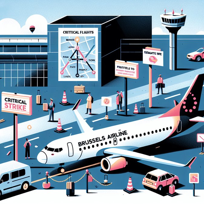 Brussels Airlines cabin-crew dispute triggers strike threat for Paris and Lyon routes