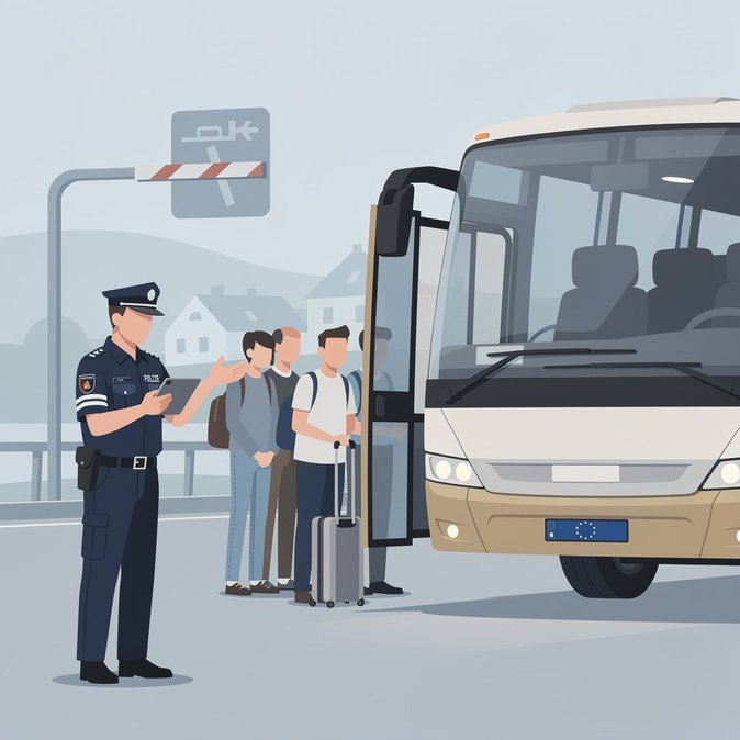 Outstanding Fine Served on Polish-Bound Coach Passenger at Zittau