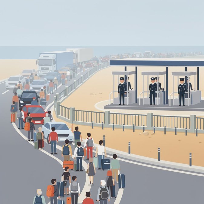 Police reinforcement gaps at Spain–Morocco Tarajal crossing spark concern as OPE traffic peaks