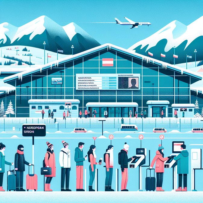 Innsbruck Airport Activates EU Entry/Exit System, Joining Vienna and Salzburg