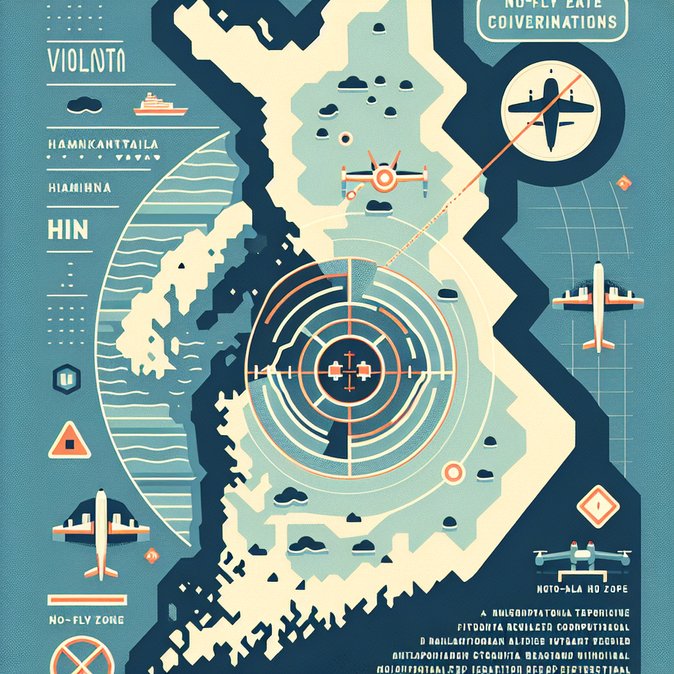Espacio aéreo finlandés restringido temporalmente tras sospechas de incursiones de drones cerca de la frontera con Rusia