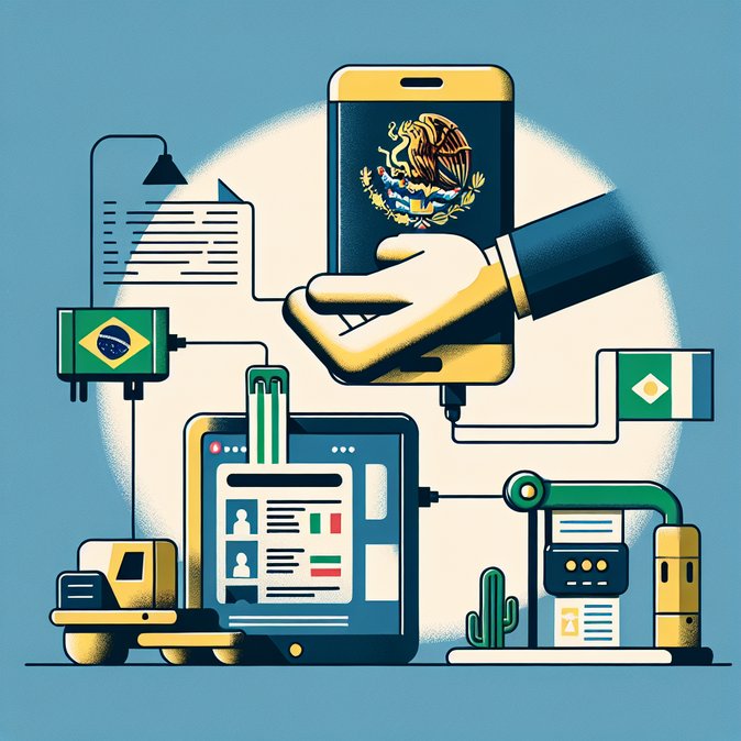 Mexico Launches 48-Hour e-Visa for Brazilians, Replacing Consular Stickers