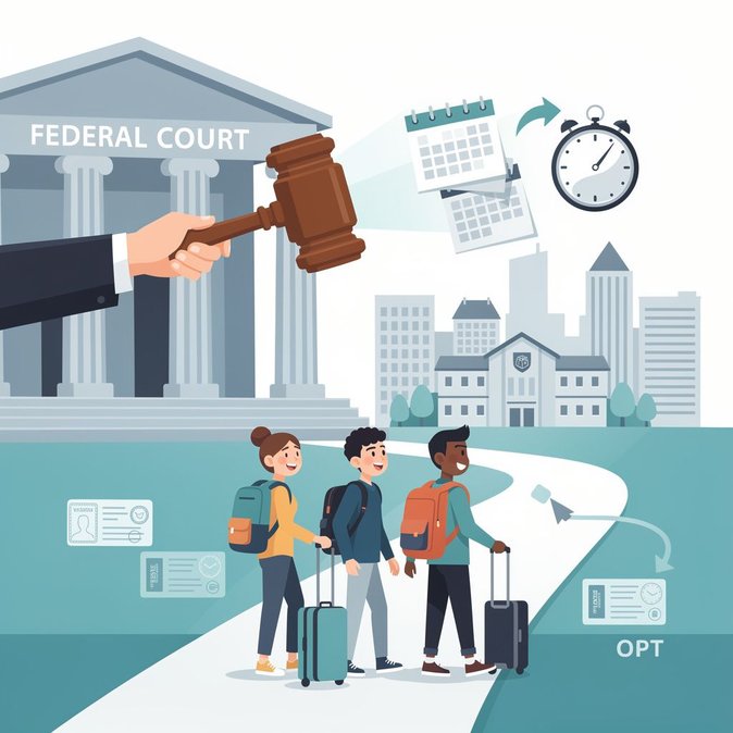 Court Halts DHS ‘Fixed-Time’ Visa Rule for International Students