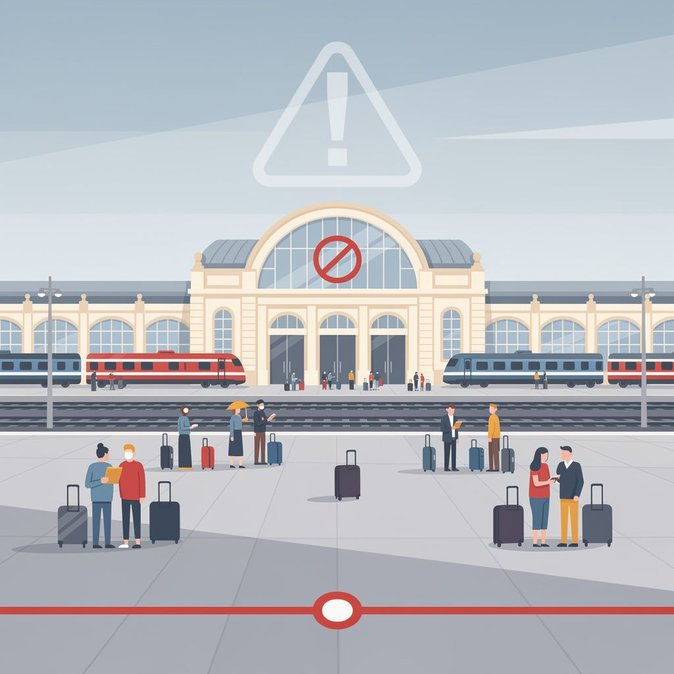 Bomb threat shuts Prague Main Railway Station, paralysing national rail for hours