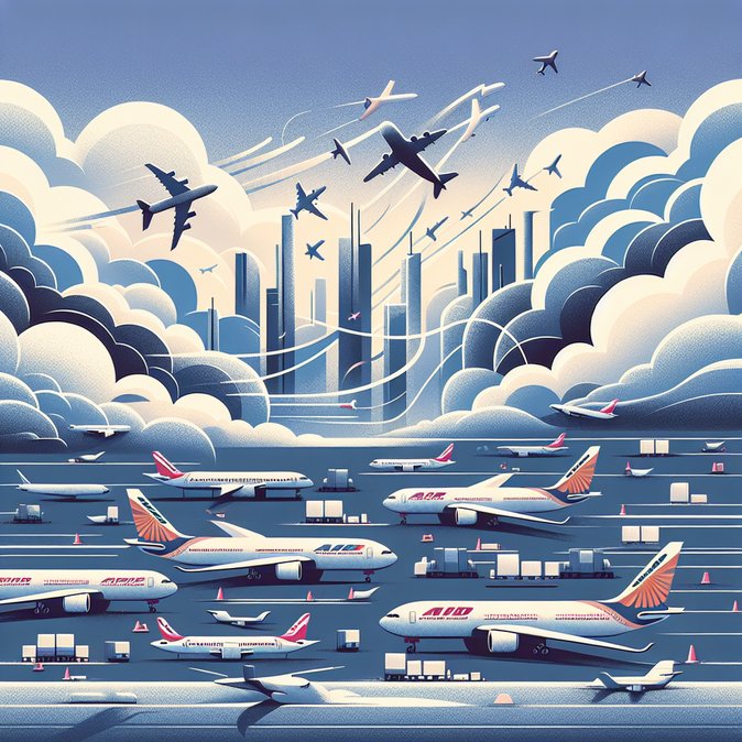 El grupo Air India opera 36 vuelos especiales el 31 de marzo para mantener abierto el corredor India-Golfo