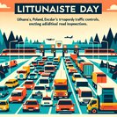 Two-Kilometre Queue as Holiday Traffic and Spot Checks Slow Polish-Lithuanian Border