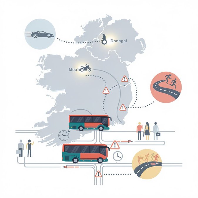 Bus Éireann Cancels and Diverts Scores of Services Amid Donegal Rally and Waterford Marathon