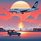 Special Aegean Airlines flight brings Holy Light from Jerusalem to Larnaca ahead of Easter services