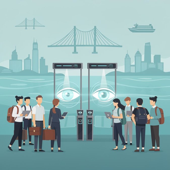 ماكاو توسع استخدام ممرات التعرف البيومتري على قزحية العين لتشمل العمال والطلاب غير المقيمين، مما يعزز حركة التنقل عبر الحدود مع هونغ كونغ