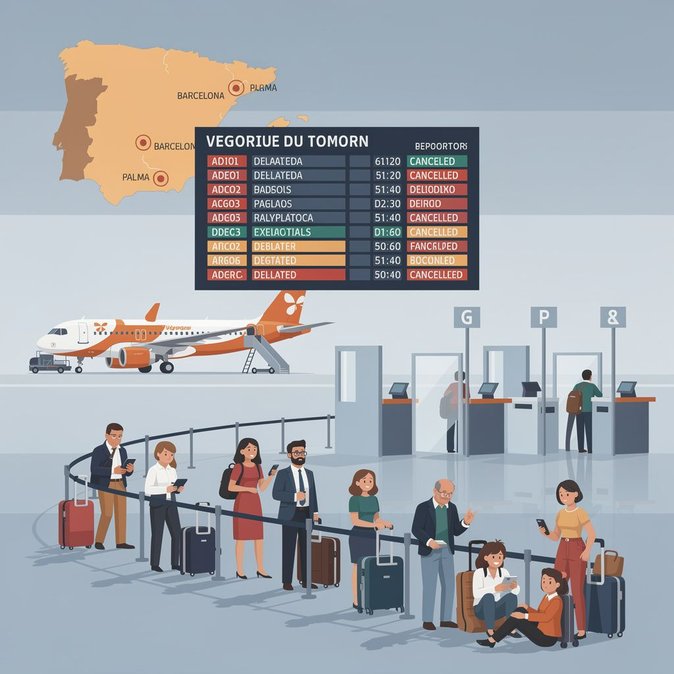 نقابة طاقم الطيران الإسبانية في إيزي جيت تعلن إضرابًا لمدة تسعة أيام في يوليو، مما يزيد من مخاطر فوضى الرحلات الصيفية