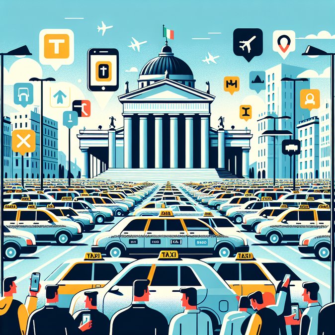 Nationwide taxi strike on 13 January targets ride-hailing apps, snarls mobility in major Italian cities