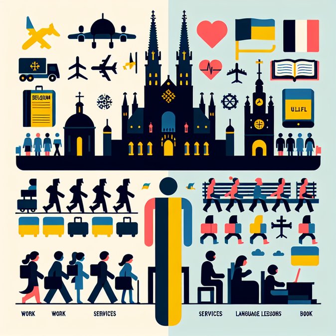 Temporary-protection rolls for Ukrainians in Belgium top 100,000