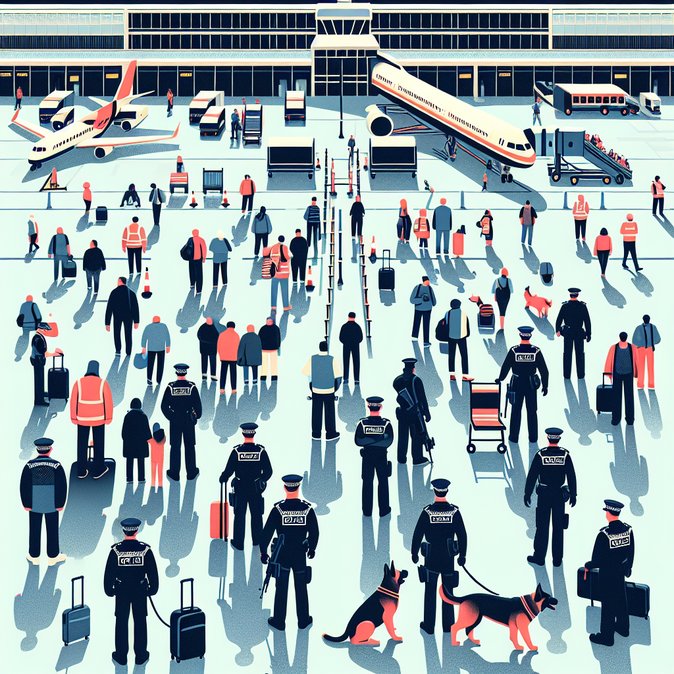 AFP steps up airport patrols and behavioural crackdown ahead of Easter travel rush