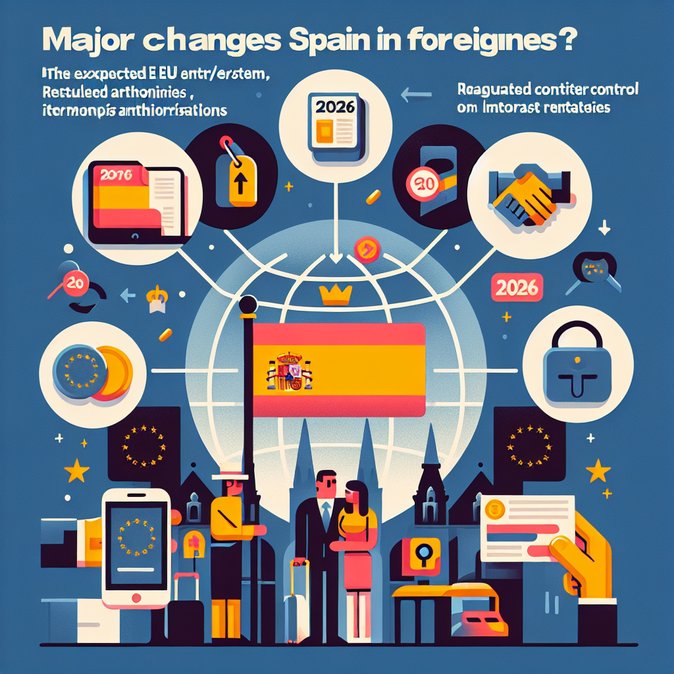 2026 Rule-Book: Spain Warns Expats of Digital Border Controls, Stricter Rental Caps and End of Golden Visa