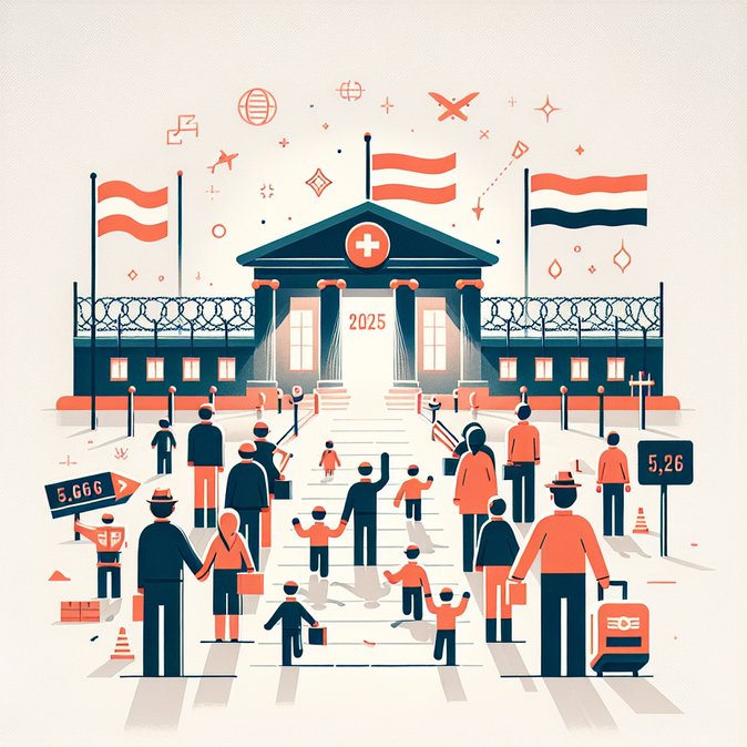 Austria Cuts 2025 Immigration Quota to 5,616 Permits Under New Settlement Regulation
